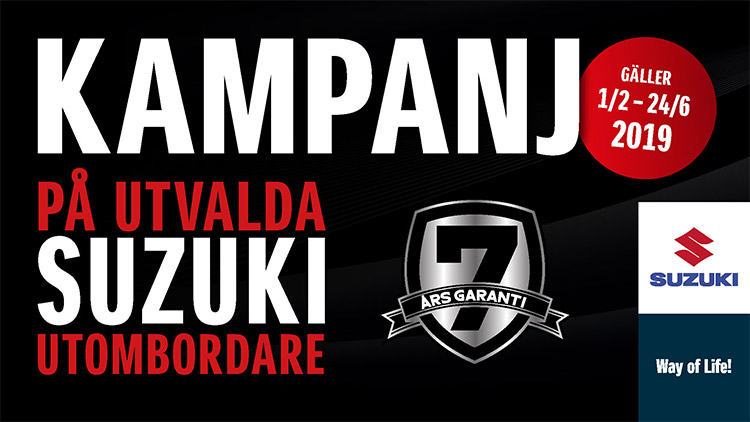 Suzuki vårkampanj 2019. 